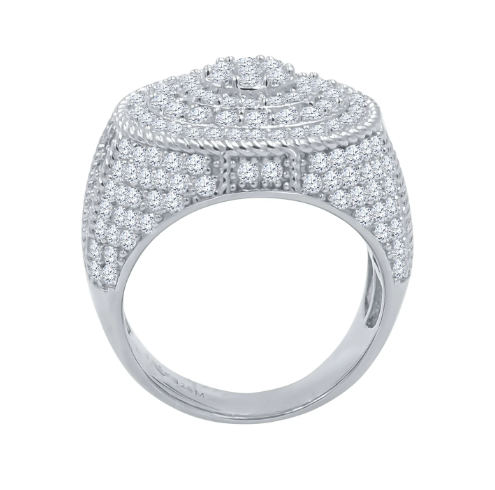 Renewal: Moissanite Men's Ring - Intrigue Fine Jewelry